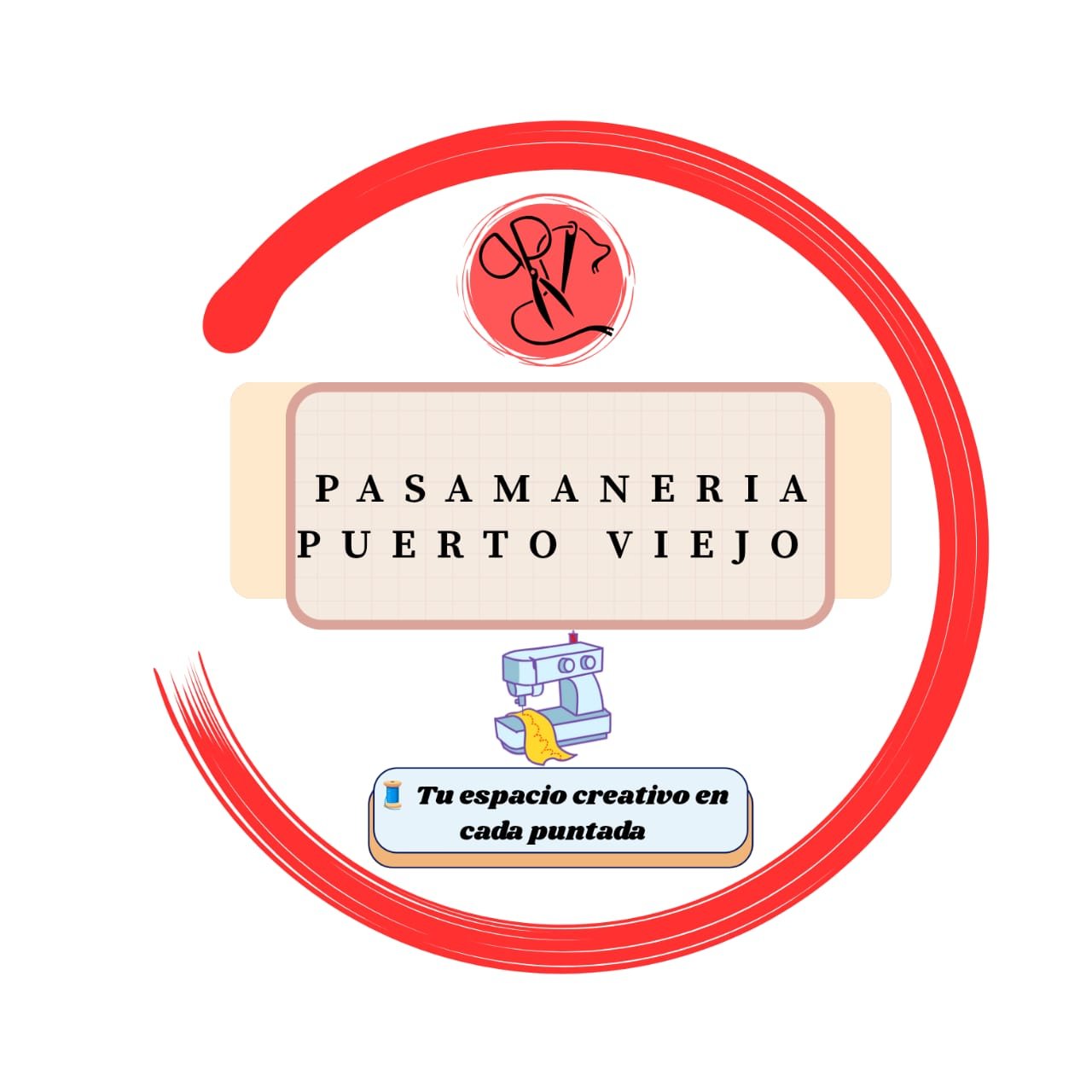 Logo de Pasamanería Puerto Viejo